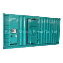 480 Kw 600 kVA Soundproof Type Diesel Generator with Perkins 2806c-E18tag1a